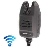 СИГНАЛІЗАТОР ПОКЛЬОВКИ WORLD4CARP WC320 (З ПРИВ'ЯЗКОМ) blue
