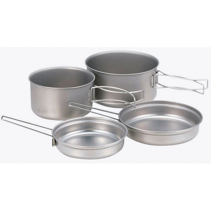 Н-р посуду Snow Peak Набір Multi Compact Cookset Titanium