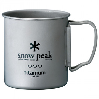 Кухоль Snow Peak Ti-Single 600 Wall Cup 600ml