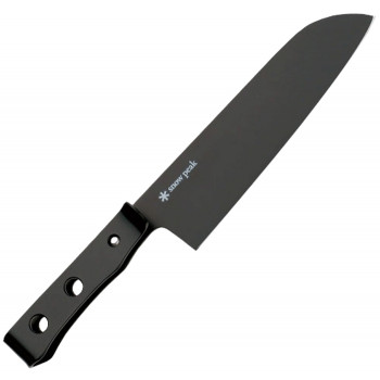 Нож Snow Peak CS-190BK кухонный. Форма: Сантоку