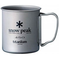 Кружка Snow Peak Ti-Single 450 Cup 450ml