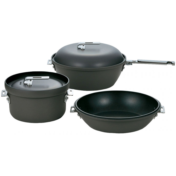 Набор посуды Snow Peak CS-600 Field Cooker Pro Aluminium