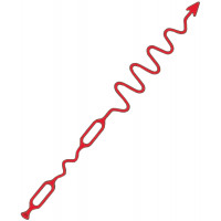 Резинка на мотовило Stonfo 147 Kriss Winder Anchors 35см (12 шт/уп)