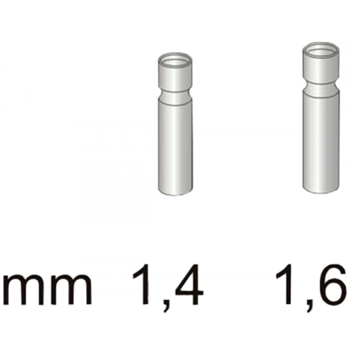 Втулка для резинки Stonfo 3-1 Metal Tip Guides 1.6мм