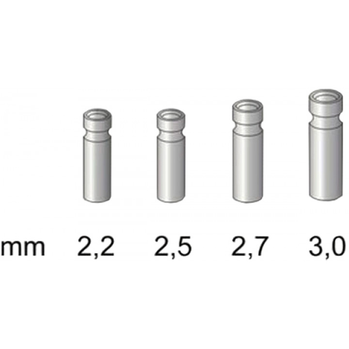 Втулка для резинки Stonfo 4 Metal Tip Guides 3.0мм