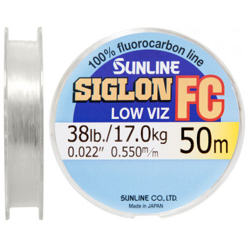 Флюорокарбон Sunline SIG-FC 50m 0.550mm 17.0kg поводковый