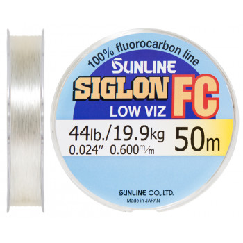 Флюорокарбон Sunline SIG-FC 50m 0.600mm 19.9kg поводковый
