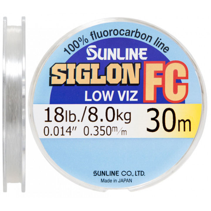 Флюорокарбон Sunline SIG-FC 30m 0.350mm 8.0kg повідковий