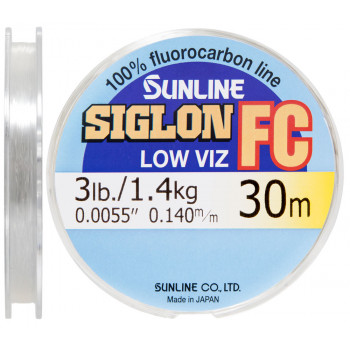 Флюорокарбон Sunline SIG-FC 30m 0.140mm 1.4kg повідковий