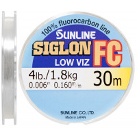 Флюорокарбон Sunline SIG-FC 30m 0.160mm 1.8kg поводковый