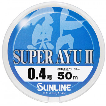Лісочка Sunline Super Ayu II 50м HG #0,175 0.069мм 0,42кг