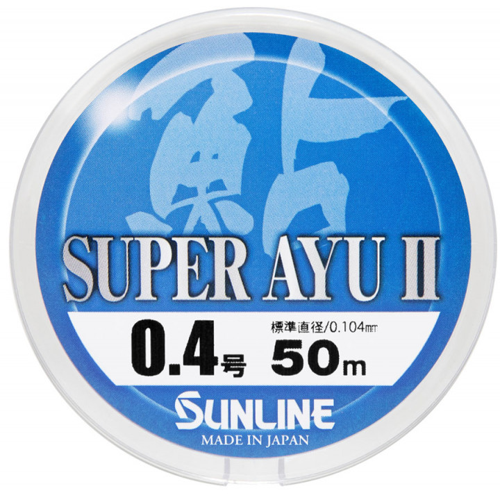 Леска Sunline Super Ayu II 50м HG #1 0.165мм 1,9кг