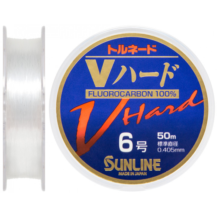 Флюорокарбон Sunline FC Tornado Hard HG 50m #6.0/0.405mm 12.5kg