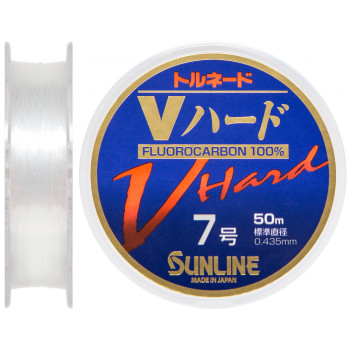 Флюорокарбон Sunline FC Tornado V Hard HG 50м #7.0/0.435mm 15.0kg