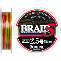 Шнур Sunline Super Braid 5 150m #2.5/0.25mm 14.0kg