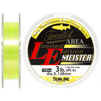 Лісочка Sunline Troutist Area LE Meister 100m #0.5/0.117mm 1.25kg