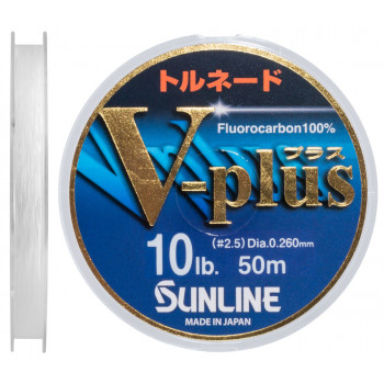 Флюорокарбон Sunline V-Plus 50м #2.5/0.26mm 5.0kg