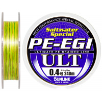 Шнур Sunline PE-EGI ULT 240m #0.4/0.104мм 3.3кг