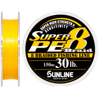 Шнур Sunline Super PE 8 Braid 150m 0.280mm 30lb/15.0kg