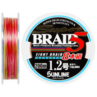 Шнур Sunline Super Braid 5 (8 Braid) 200m #1.2/0.185mm 7.1kg