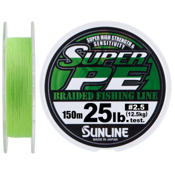 Шнур Sunline New Super 150м (салат.) #2.5/0.260мм 25LB/12.5кг