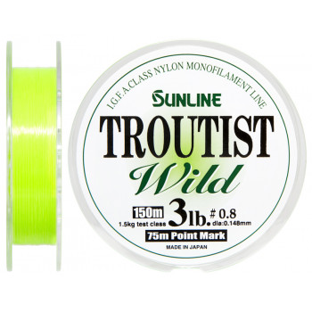 Лісочка Sunline Troutist Wild 150м #0.8/0.148mm 1.5kg
