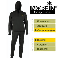 Дихаюча білизна NORFIN COSY LINE (чорний) *20 XXL