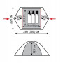 Палатка Tramp Peak 2 (V2) зелена (TRT-025-green)