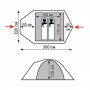 Намет Tramp Mountain 2 (V2) зелена (TRT-022-green)