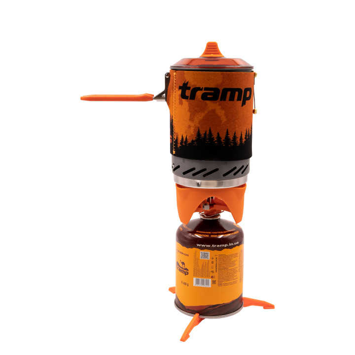 Система для приготування їжі Tramp 1,0л помаранч TRG-115-orange