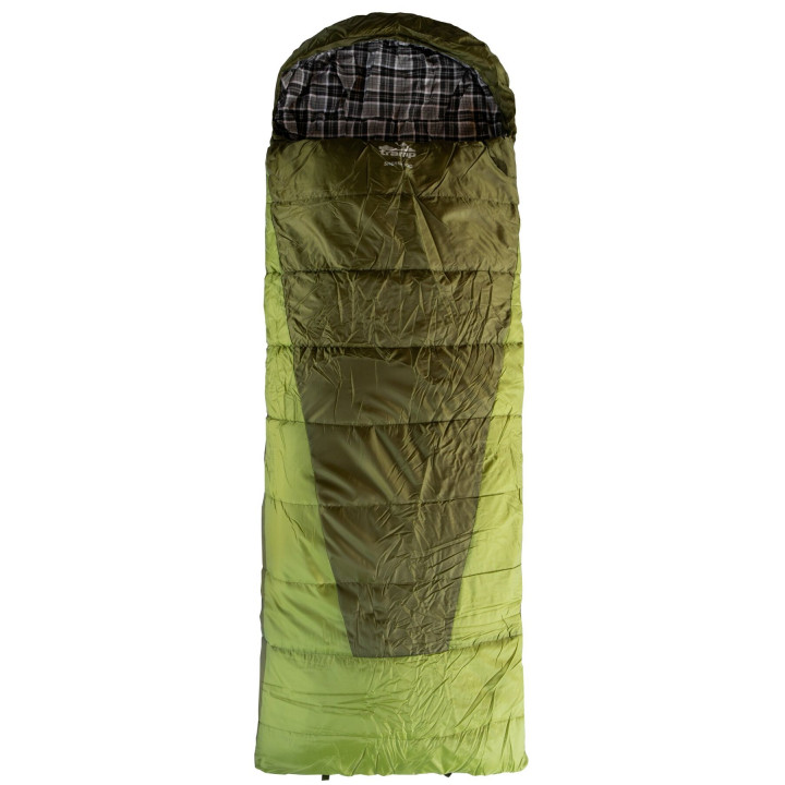 Спальний мішок Tramp Sherwood Long ковдра темно-оливковий/сірий 230/100, Правий