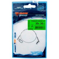 Повідець UKRSPIN Orange Spinning титан 1x7 20см 8кг(17lb)/0.36мм