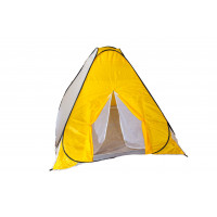 Всесезонная палатка-автомат для рыбалки Ranger winter-5 weekend RA 6602 140х200х200cm 2.4kg Жёлто-белый