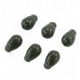 Быстросъемные бусины с коннектором World4Carp Quick Change Beads, 6 шт зеленый (green), S