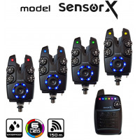 Набор сигнализаторов поклёвки World4Carp Sensor X 4+1