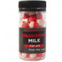Бойли плаваючі Strawberry & Milk (полуниця молоко) 12,0 мм