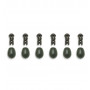 Быстросъёмная бусина с коннектором World4Carp Quick change beads L, 6 шт.