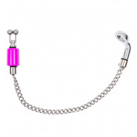 Індикатор клювання World4Carp Mini Hanger Kit steel chain фіолетовий (purlpe)