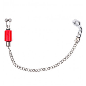 Індикатор клювання World4Carp Mini Hanger Kit steel chain червоний (red)