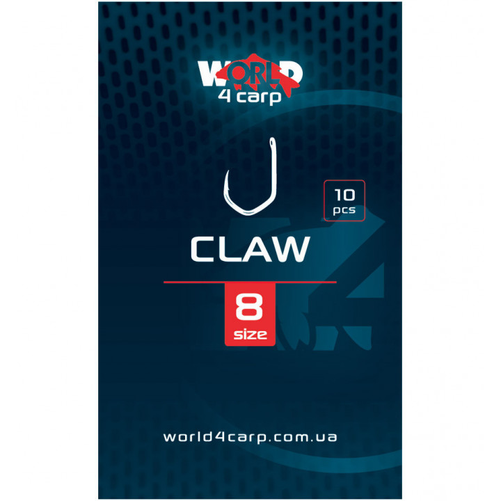 Карповый крючок W4C CLAW (клоу) № 8