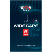 Карповый крючок W4C WIDE GAPE (вайд гейп) № 8