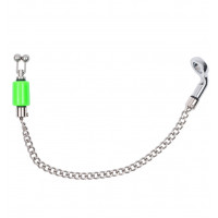 Індикатор клювання World4Carp Mini Hanger Kit steel chain зелений (green)