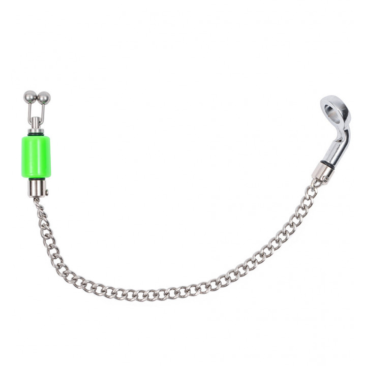 Індикатор клювання World4Carp Mini Hanger Kit steel chain зелений (green)