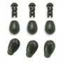 Быстросъёмная бусина с коннектором World4Carp Quick change beads S, 6 шт.
