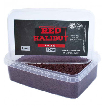 Пеллетс RED HALIBUT (палтус) 2 мм, 500 г