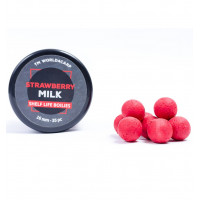 Бойли варені насадочні Strawberry & Milk (полуниця та молоко) 20,0 мм