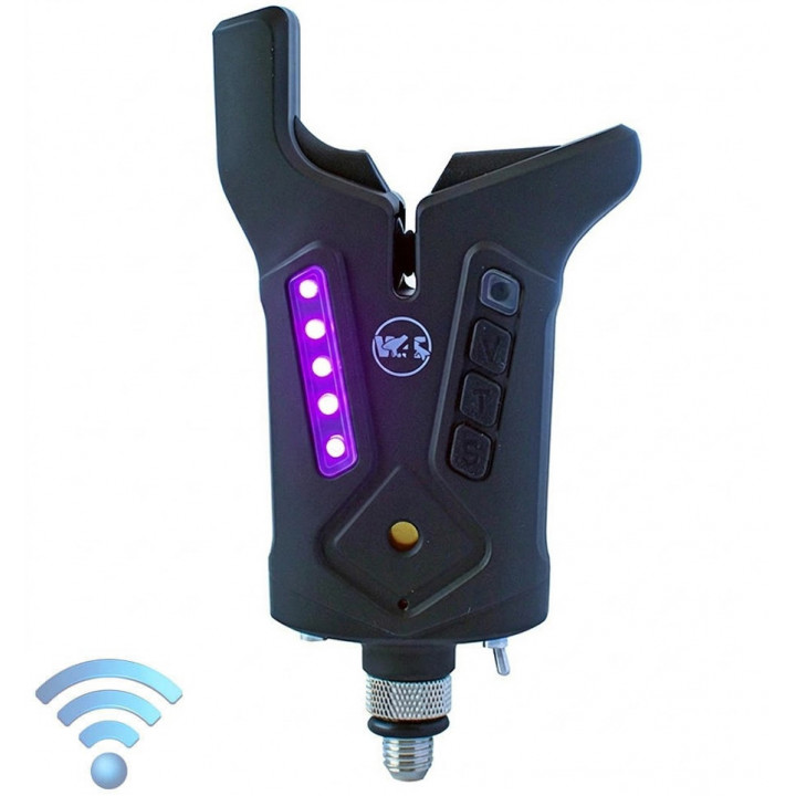 Сигнализатор поклевки World4Carp F-Line (с привязкой к пейджеру) фиолетовый (purple)