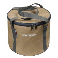 М'яке відро для підгодовування з кришкою World4Carp Soft Bucket Coyote 14 л
