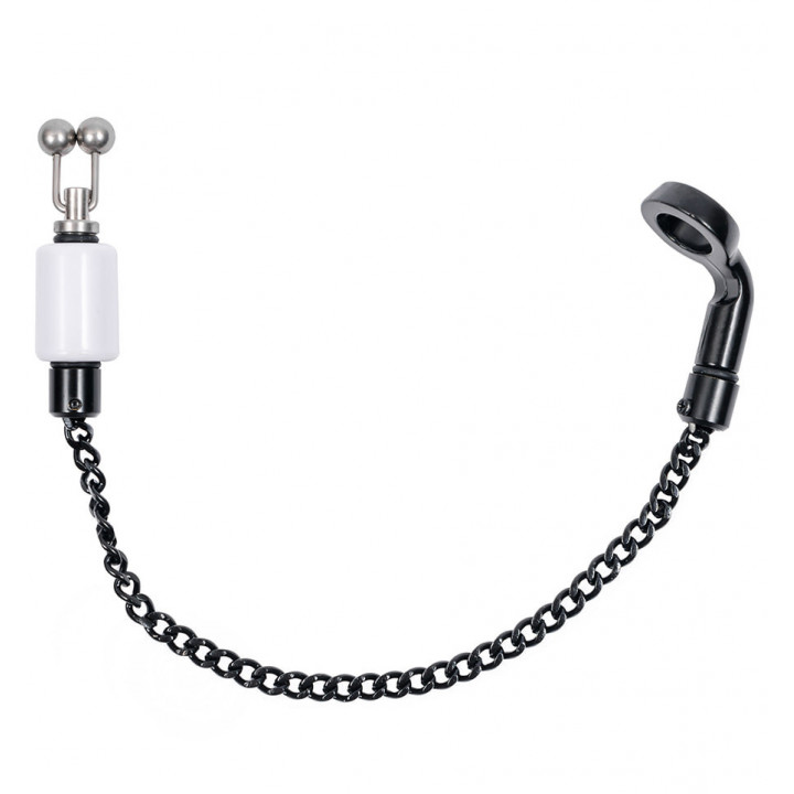 Індикатор клювання World4Carp Mini Hanger Kit black chain білий (white)