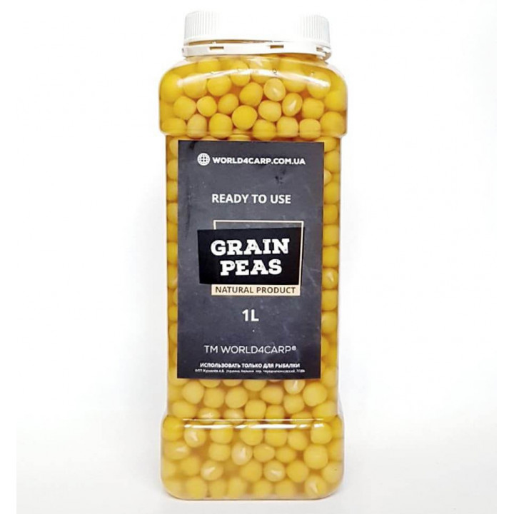 Зерна гороху для риболовлі готові Grain Peas 1л